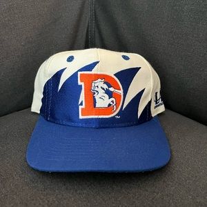 ❌SOLD❌ Vintage 90s Sharktooth Logo Athletic Denver Broncos Hat